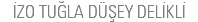 İZO TUĞLA DÜŞEY DELİKLİ